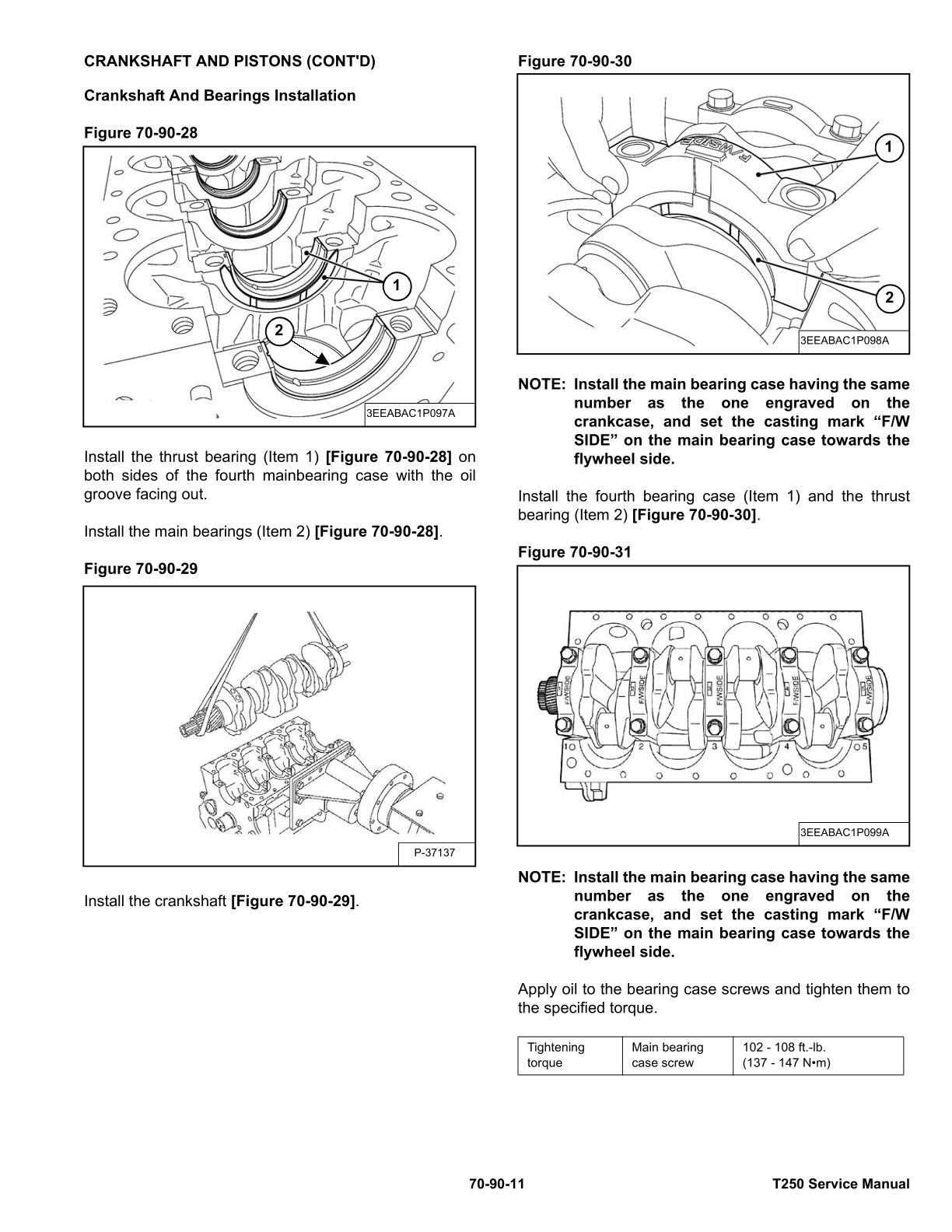 Bobcat T250 Compact Track Loader Service Repair Manual