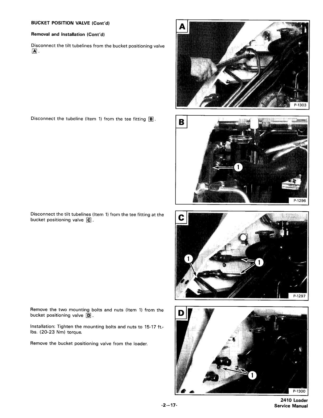 Bobcat 2410 Wheel Loader Service Repair Manual - Image 3