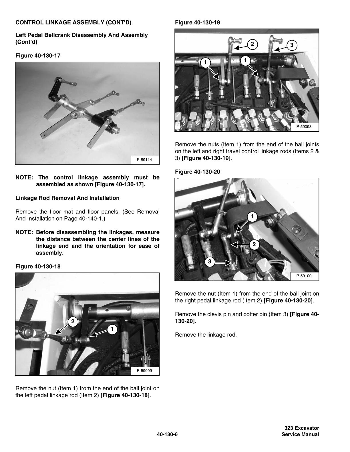 Bobcat 323 Compact Excavator Service Repair Manual - Image 3