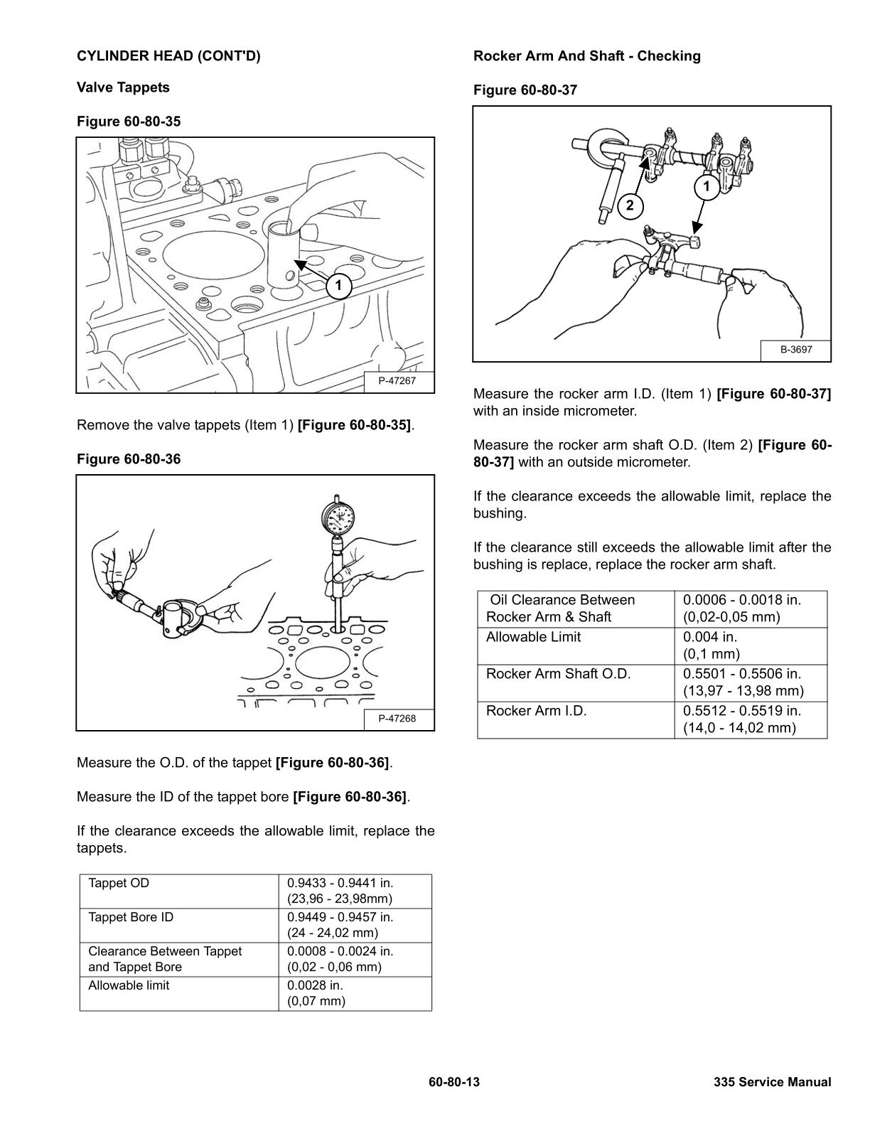 Bobcat 335 Compact Excavator Service Repair Manual - Image 4