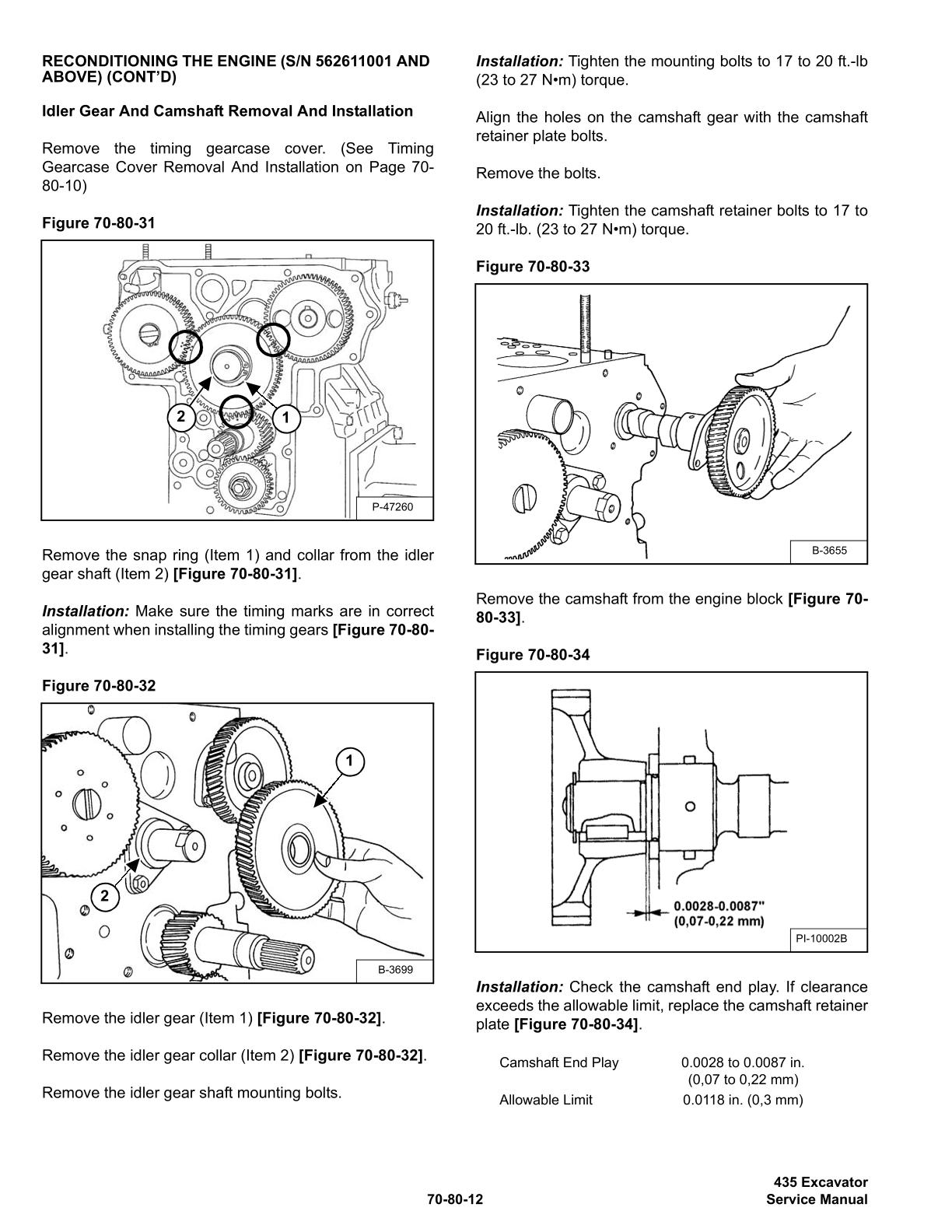 Bobcat 435 Compact Excavator Service Repair Manual - Image 4