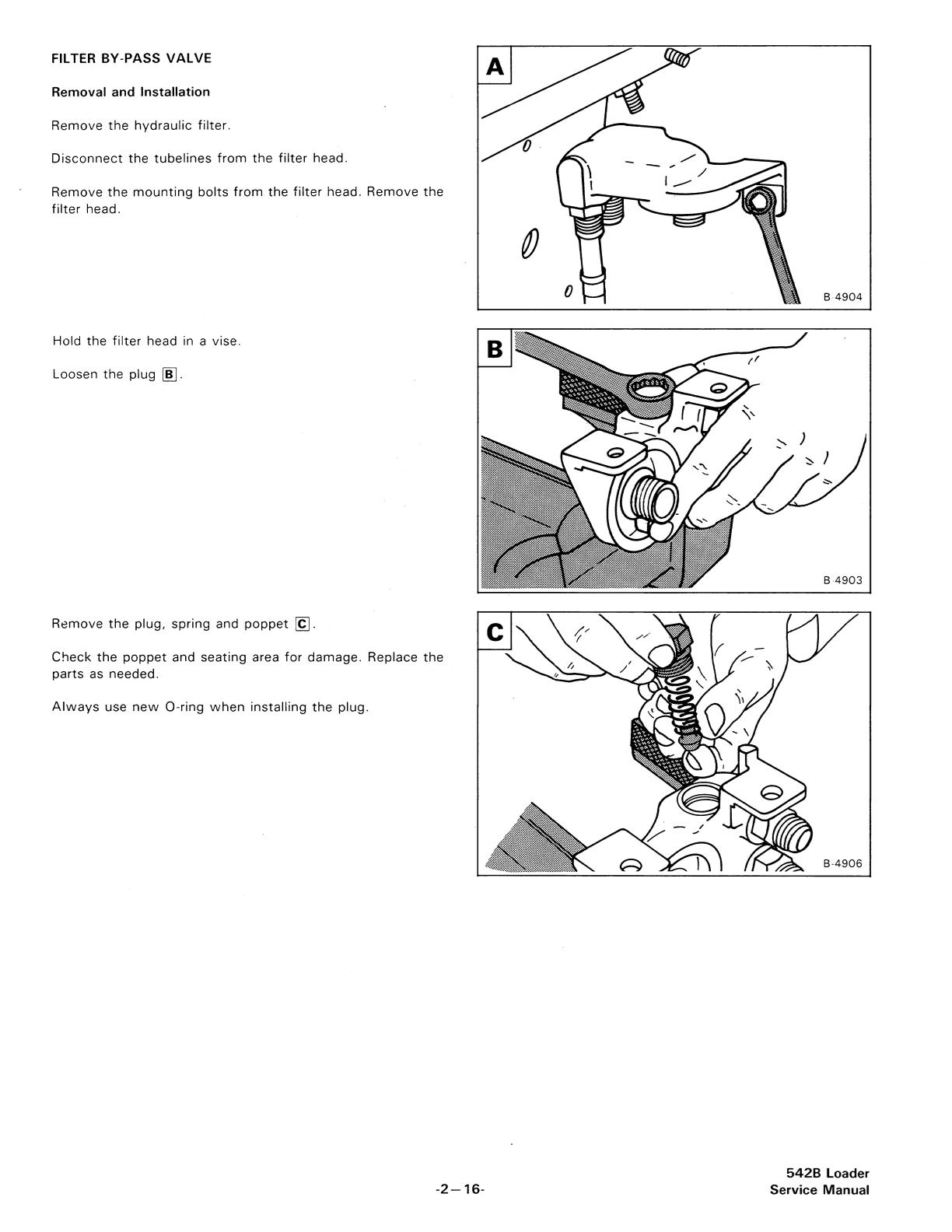 Bobcat 542B Skid Steer Loader Service Repair Manual - Image 3