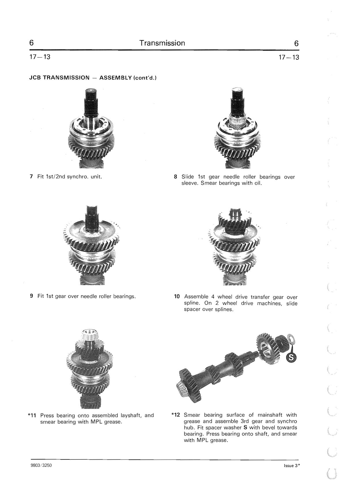 JCB 3CX 4CX Backhoe Loader Service Repair Manual - Image 3