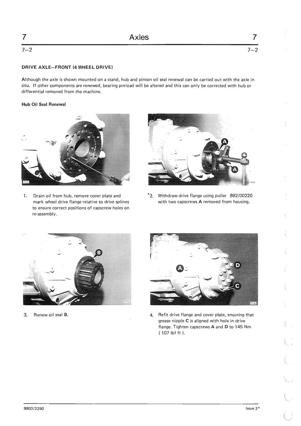 JCB 3CX 4CX Backhoe Loader Service Repair Manual - Image 4