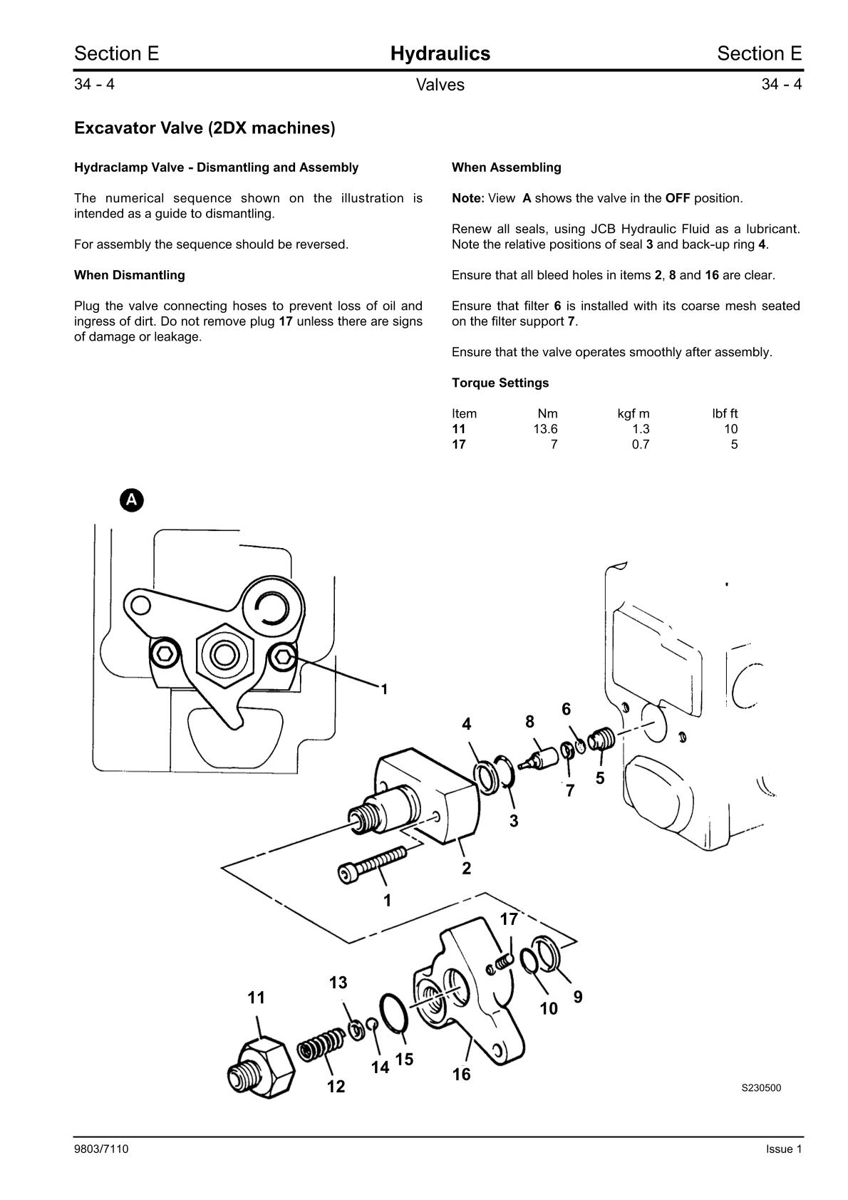 JCB 2CX 2DX 210 212 Backhoe Loader Service Repair Manual - Image 4