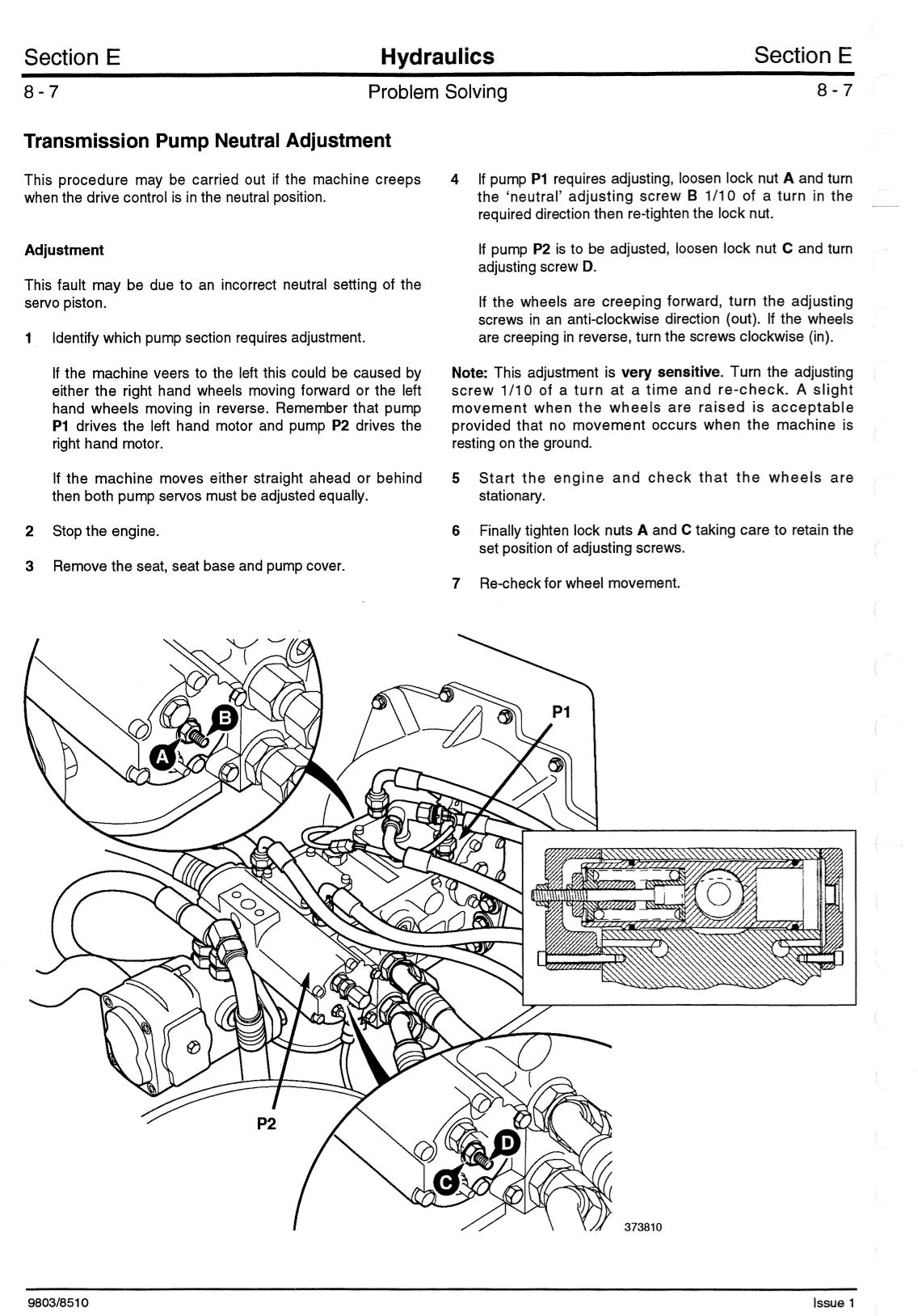 JCB 185 185HF 1105 1105HF Robot Service Repair Manual - Image 4