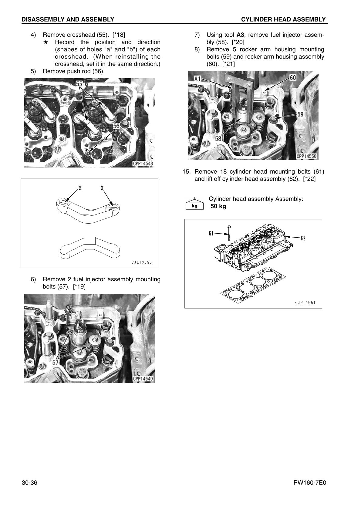 Komatsu PW160-7E0 Hydraulic Excavator Service Repair Manual - Image 2