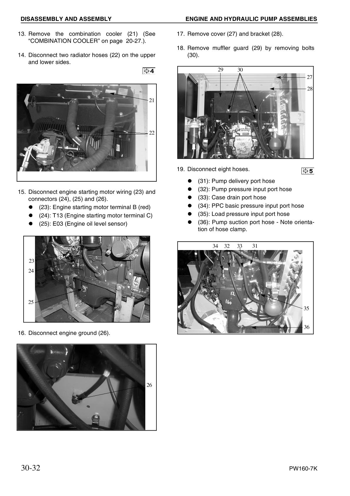 Komatsu PW160-7K Hydraulic Excavator Service Repair Manual - Image 2