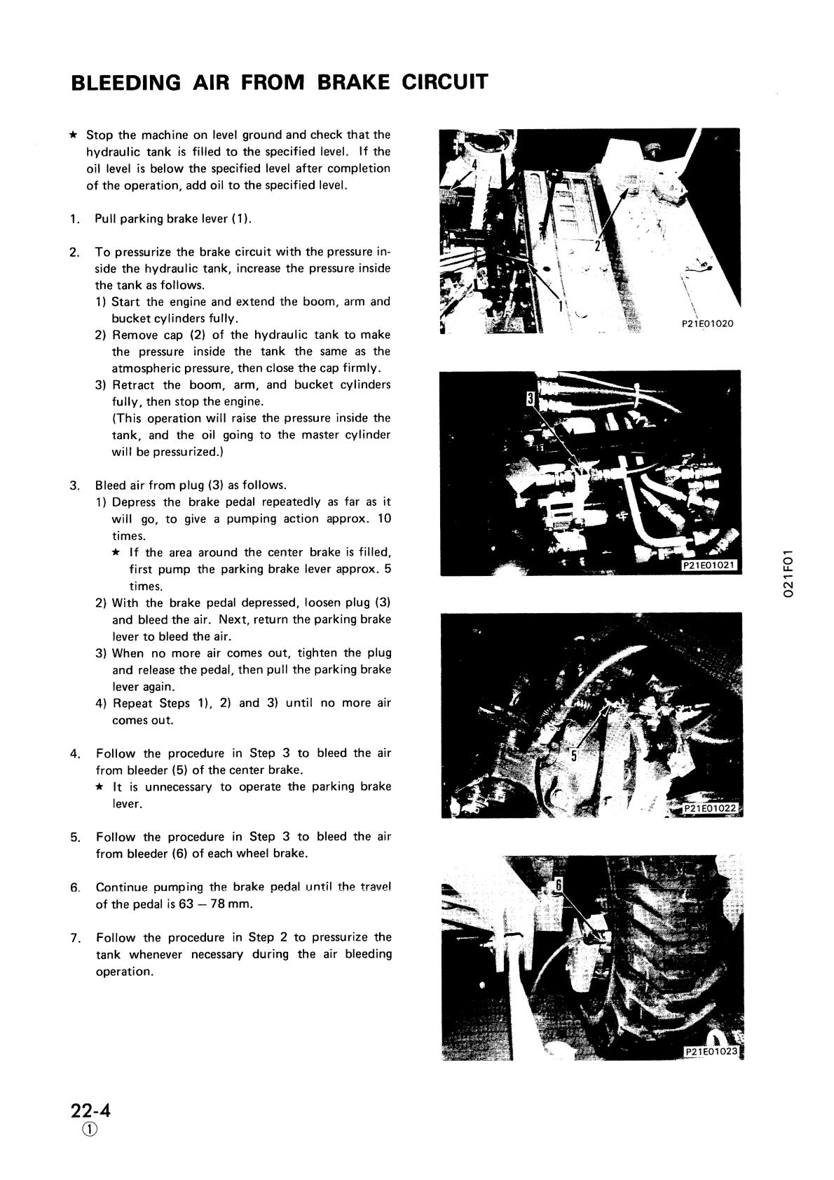 Komatsu PW20-1 PW30-1 Wheeled Excavator Service Repair Manual - Image 2