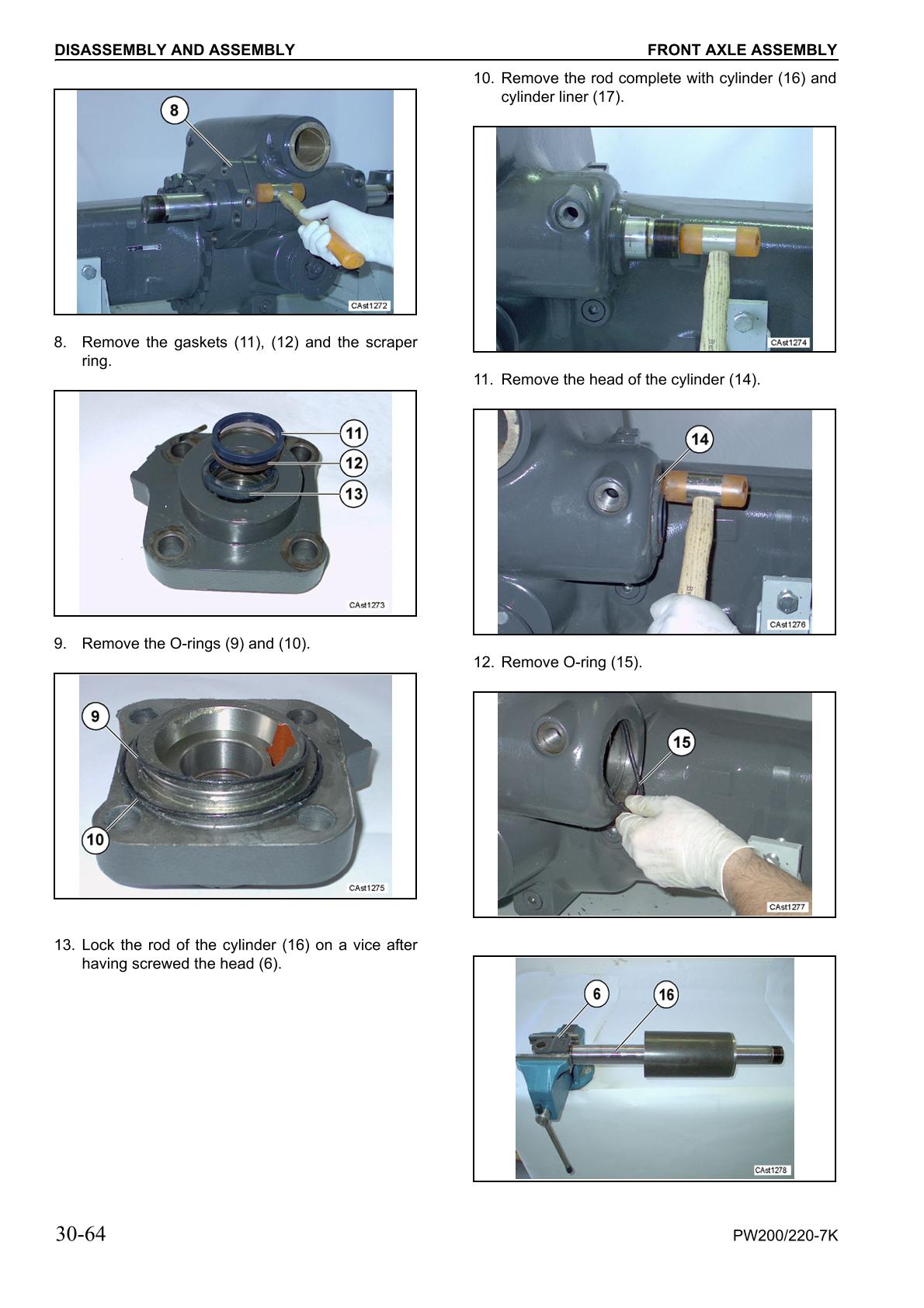 Komatsu PW200-7K PW220-7K Hydraulic Excavator Service Repair Manual - Image 3