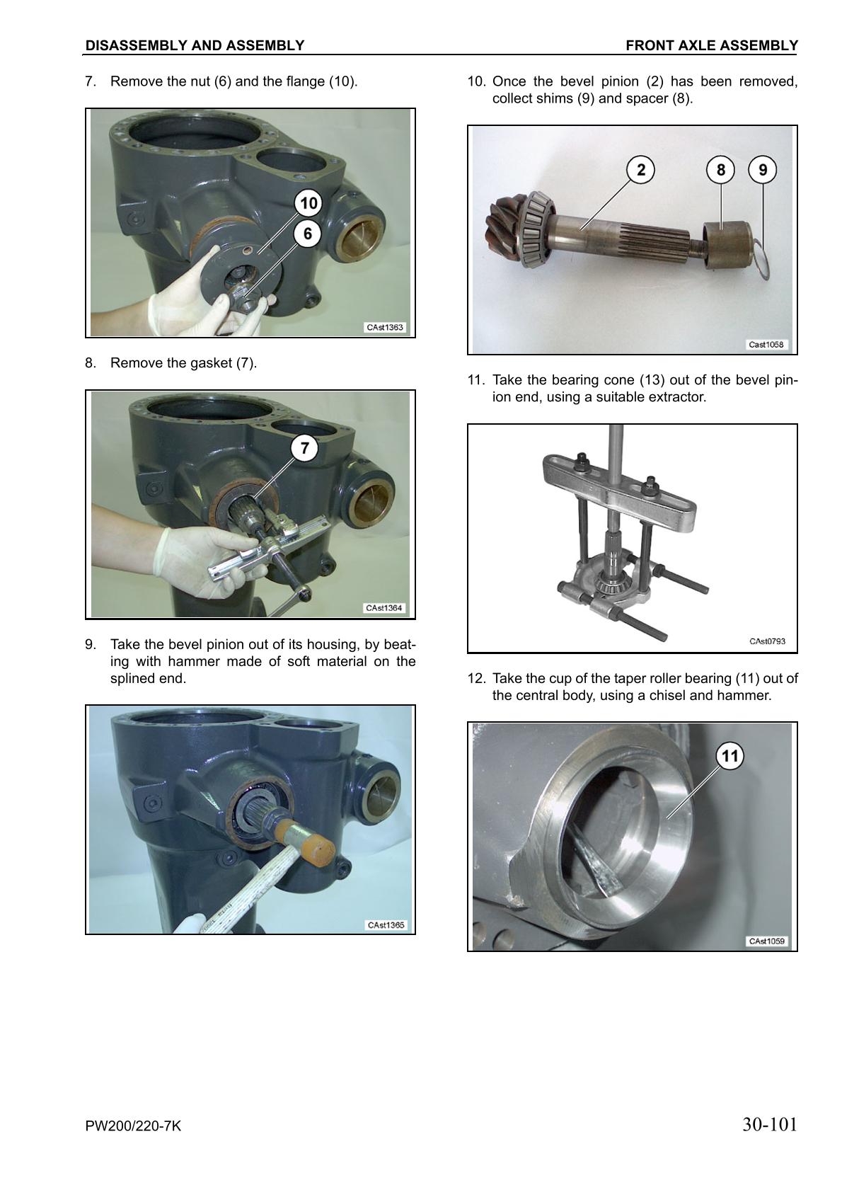 Komatsu PW200-7K PW220-7K Hydraulic Excavator Service Repair Manual - Image 4