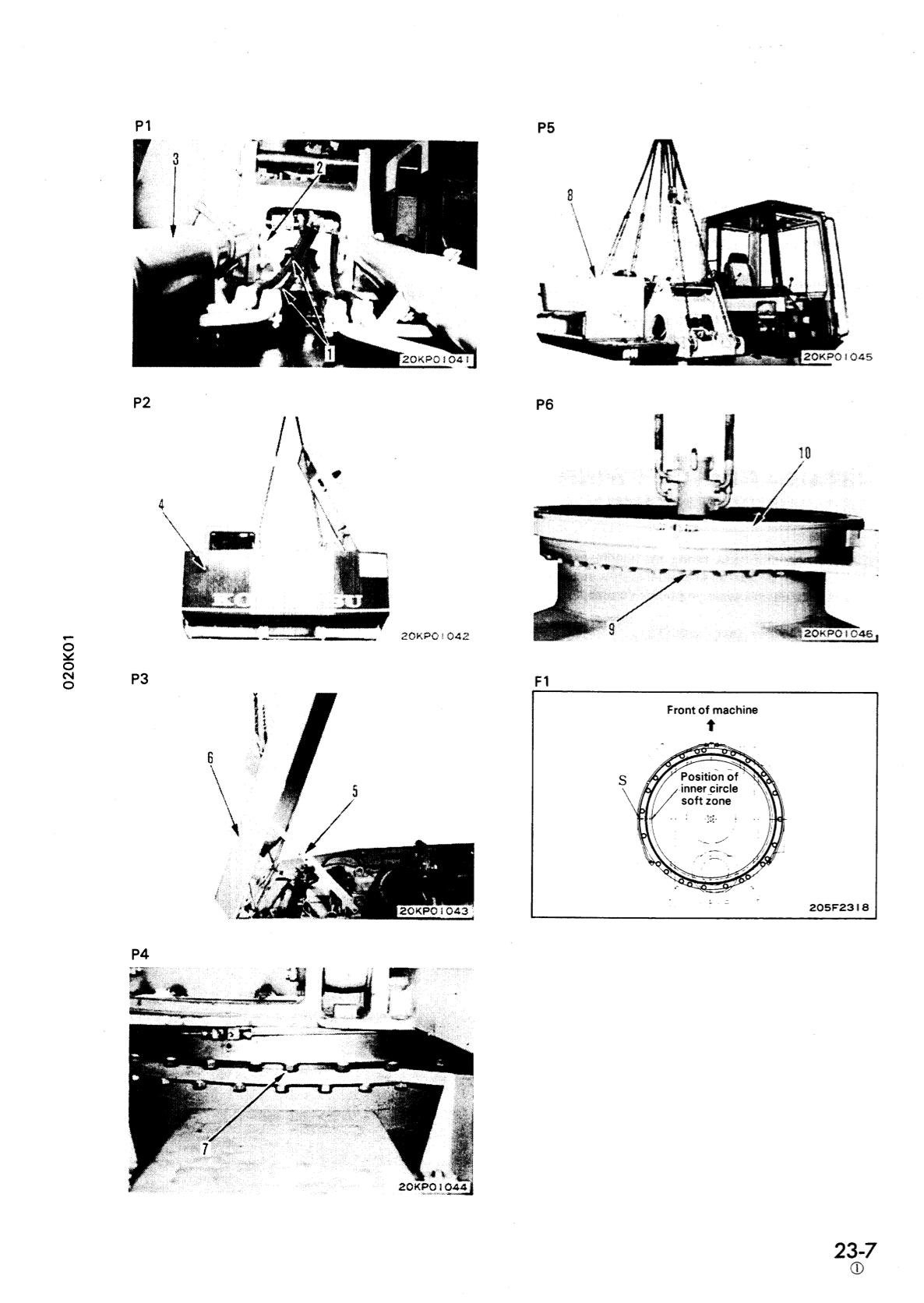 Komatsu PW210-1 Hydraulic Excavator Service Repair Manual - Image 3
