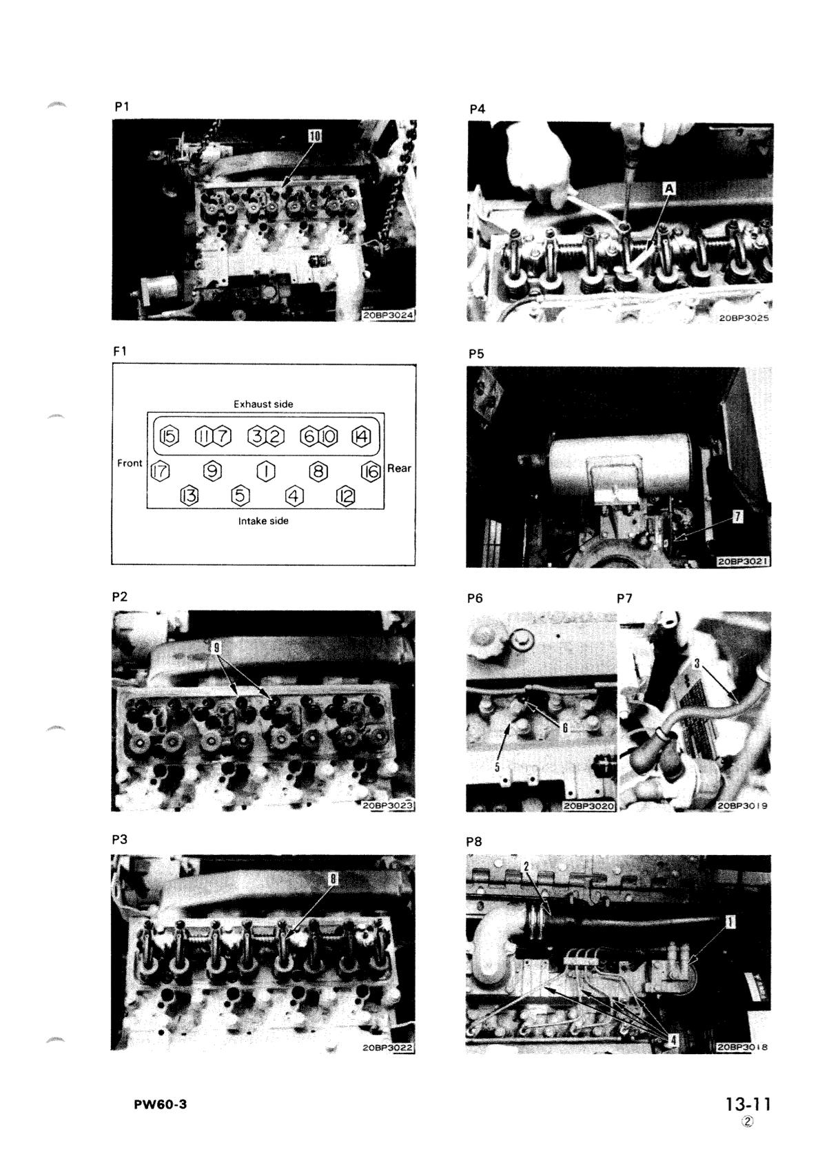 Komatsu PW60-3 Wheeled Excavator Service Repair Manual - Image 2
