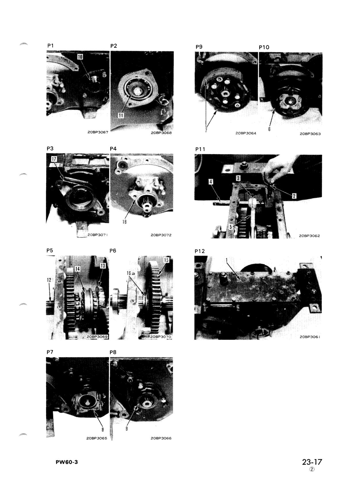 Komatsu PW60-3 Wheeled Excavator Service Repair Manual - Image 4