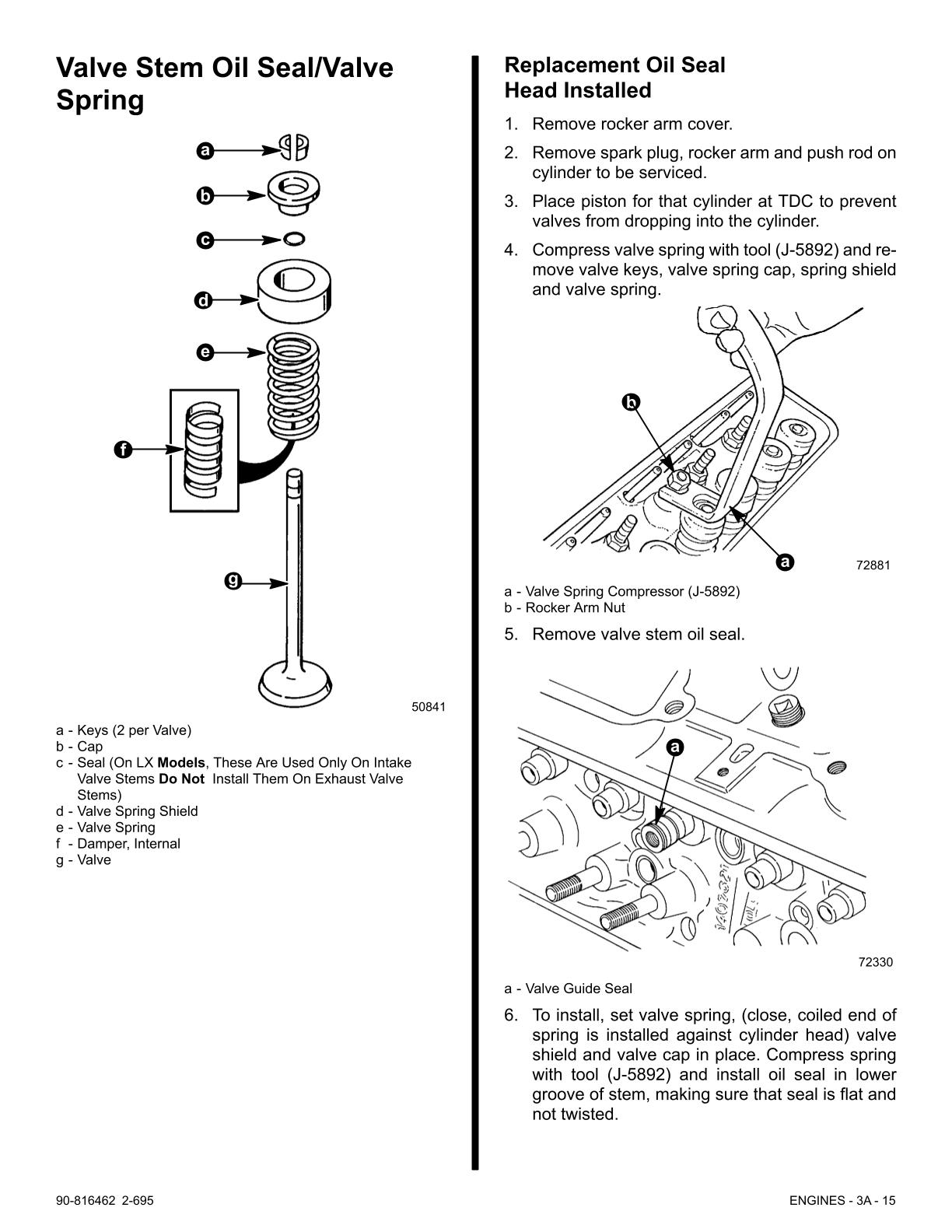 Mercruiser Marine Engines #13 GM 4 Cylinder Service Repair Manual - Image 4