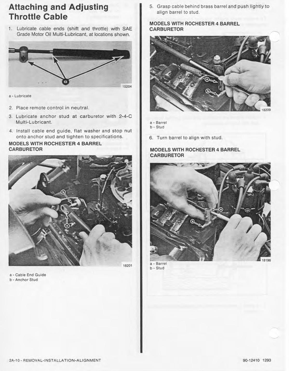 Mercruiser Marine Engines #7 GM V-6 Cylinder Service Repair Manual - Image 2