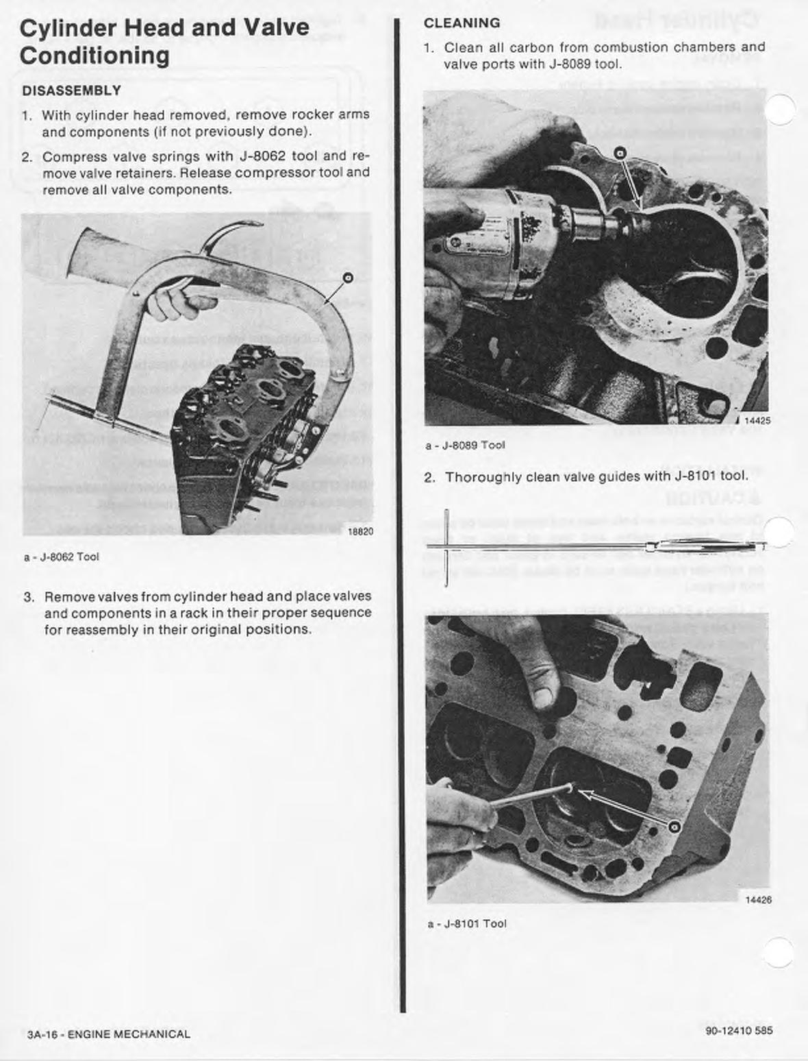 Mercruiser Marine Engines #7 GM V-6 Cylinder Service Repair Manual - Image 4