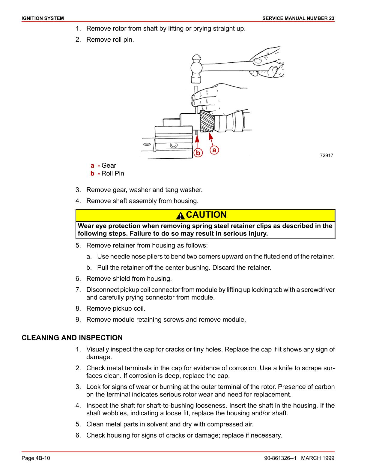 Mercury Mercruiser Marine Engines GM V-8 454 CID (7.4L)/502 CID (8.2L) Service Repair Manual - Image 3