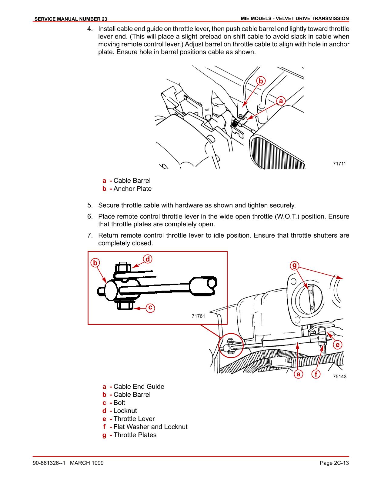 Mercury Mercruiser Marine Engines GM V-8 454 CID (7.4L)/502 CID (8.2L) Service Repair Manual - Image 4