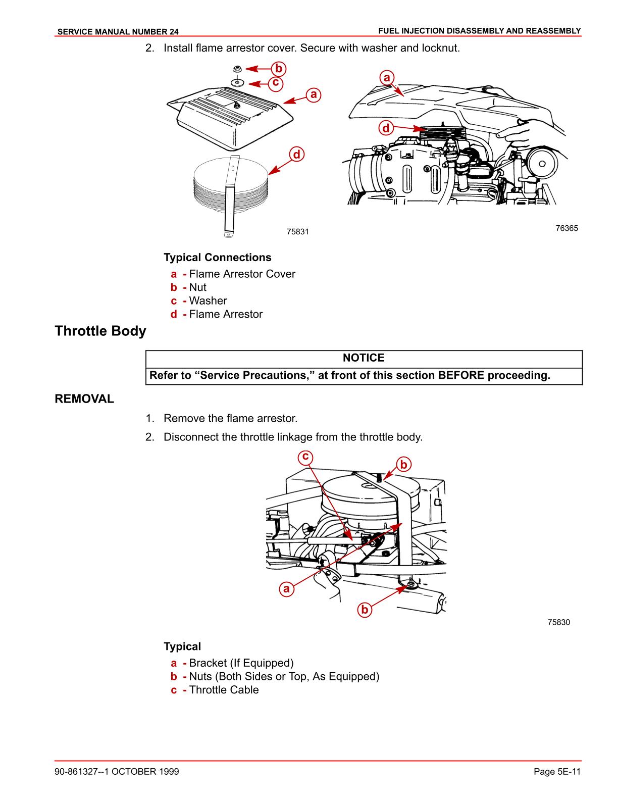 Mercury Mercruiser Marine Engines #24 GM V-8 305 CID (5.0L) / 350 CID (5.7L) Service Repair Manual - Image 3