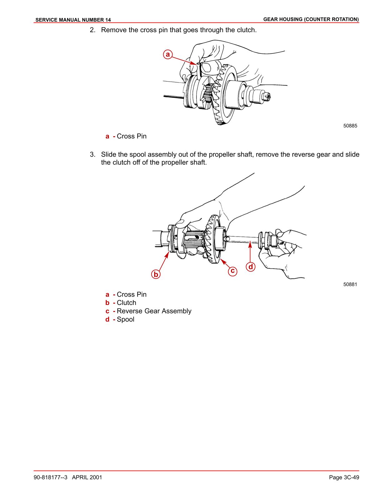 Mercury Mercruiser Sterndrive Units Alpha One Generation Ⅱ Service Repair Manual - Image 2
