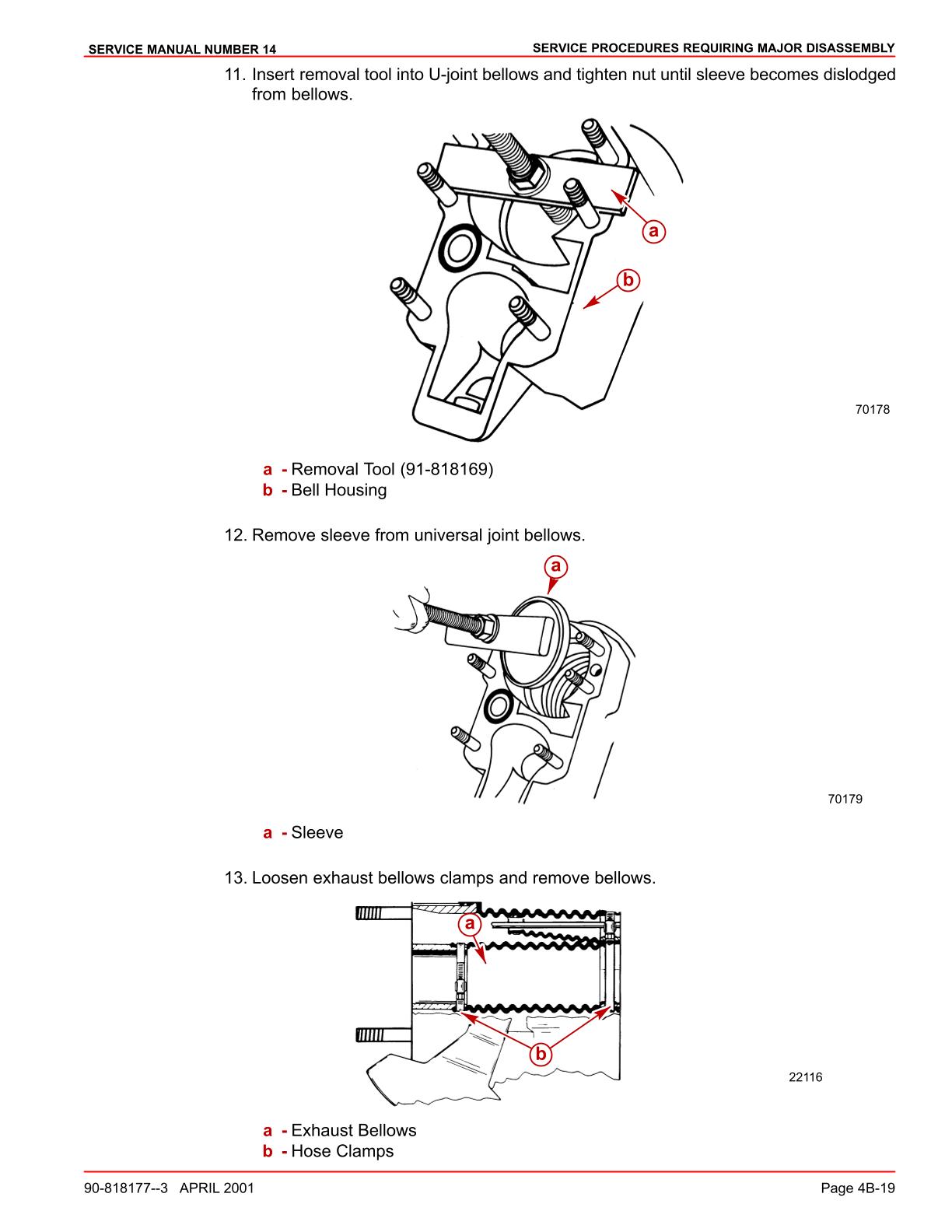 Mercury Mercruiser Sterndrive Units Alpha One Generation Ⅱ Service Repair Manual - Image 4