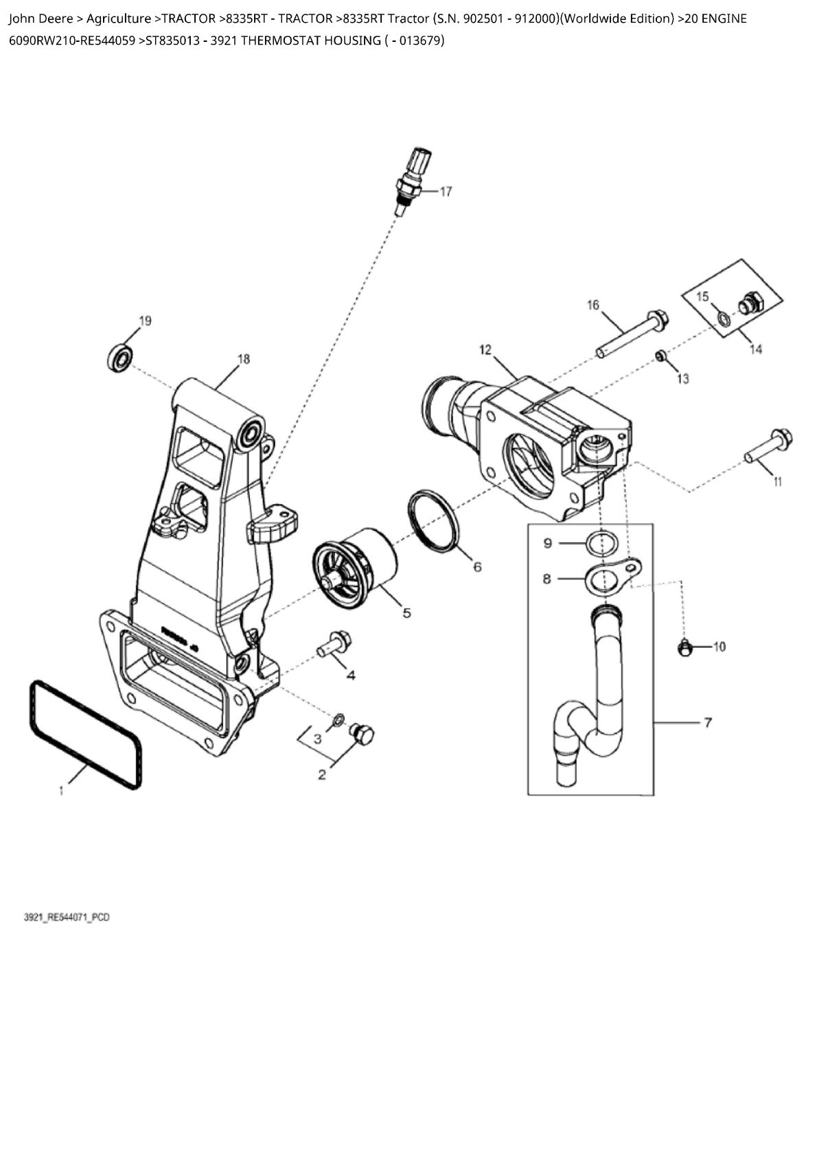 John Deere 8335RT Tractor Parts Catalogue manual - Image 2