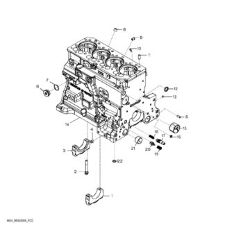 John Deere 310L Backhoe Loader Parts Catalogue manual