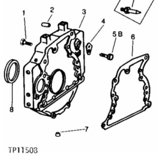 John Deere 410 Backhoe Loader Parts Catalogue manual