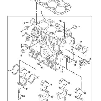 John Deere 4110 Compact Utility Tractor Parts Catalogue manual