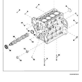 John Deere 4720 Compact Utility Tractor Parts Catalogue manual