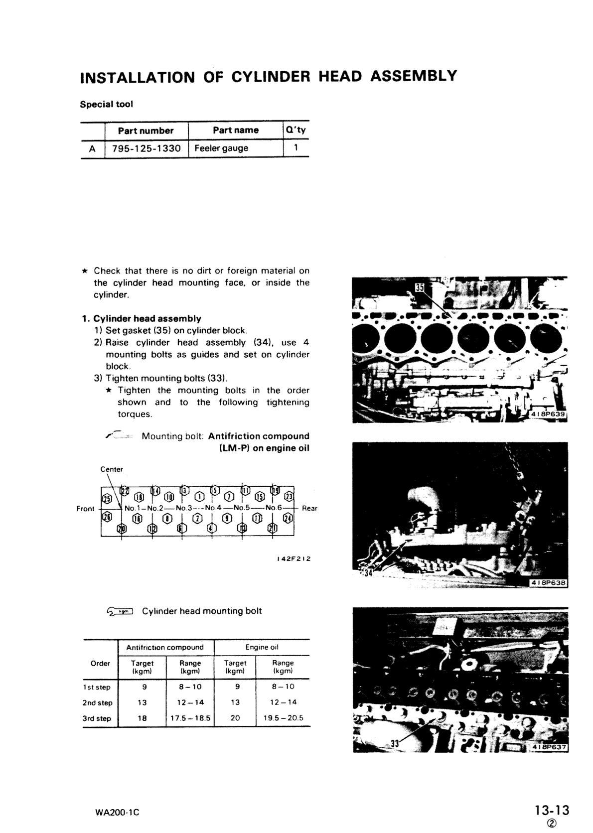 Komatsu WA200-1 Wheel Loader Service Repair Manual - Image 3