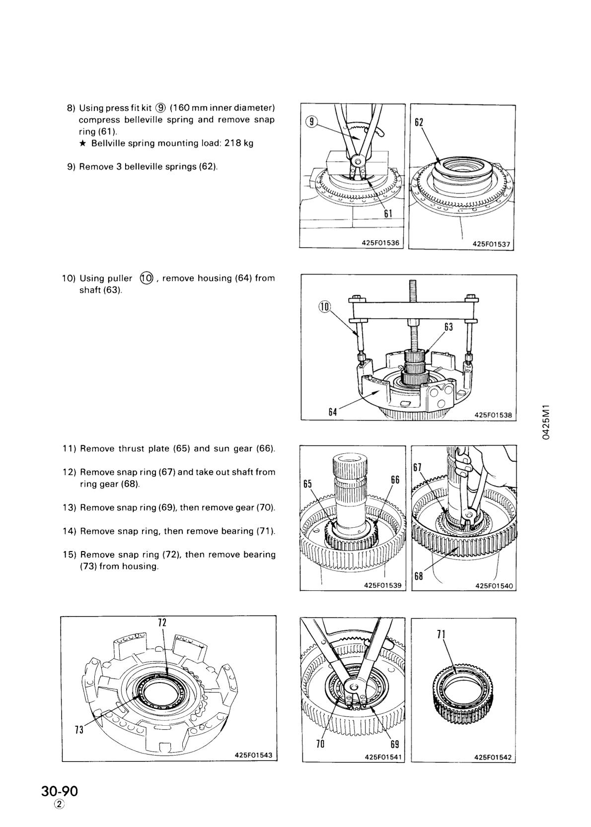 Komatsu WA500-1 Wheel Loader Service Repair Manual - Image 3
