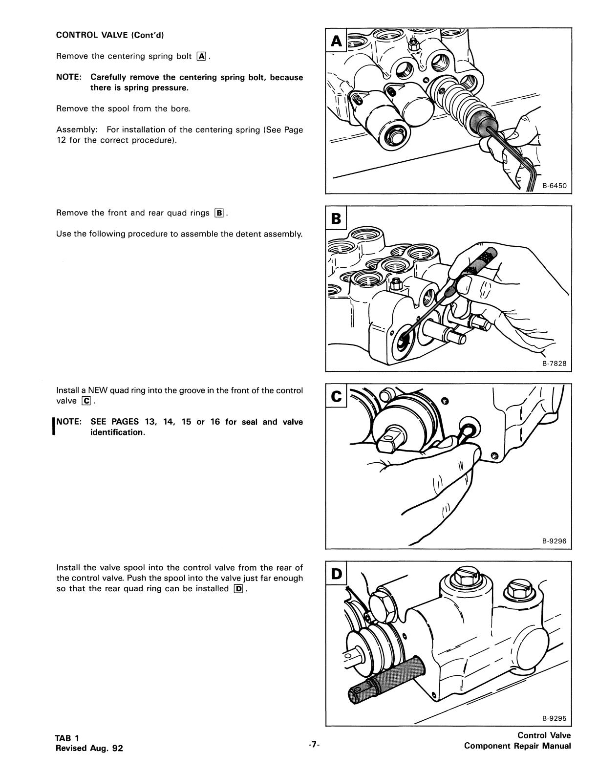 Bobcat Hydraulic Control Valve Component Service Repair Manual - Image 2