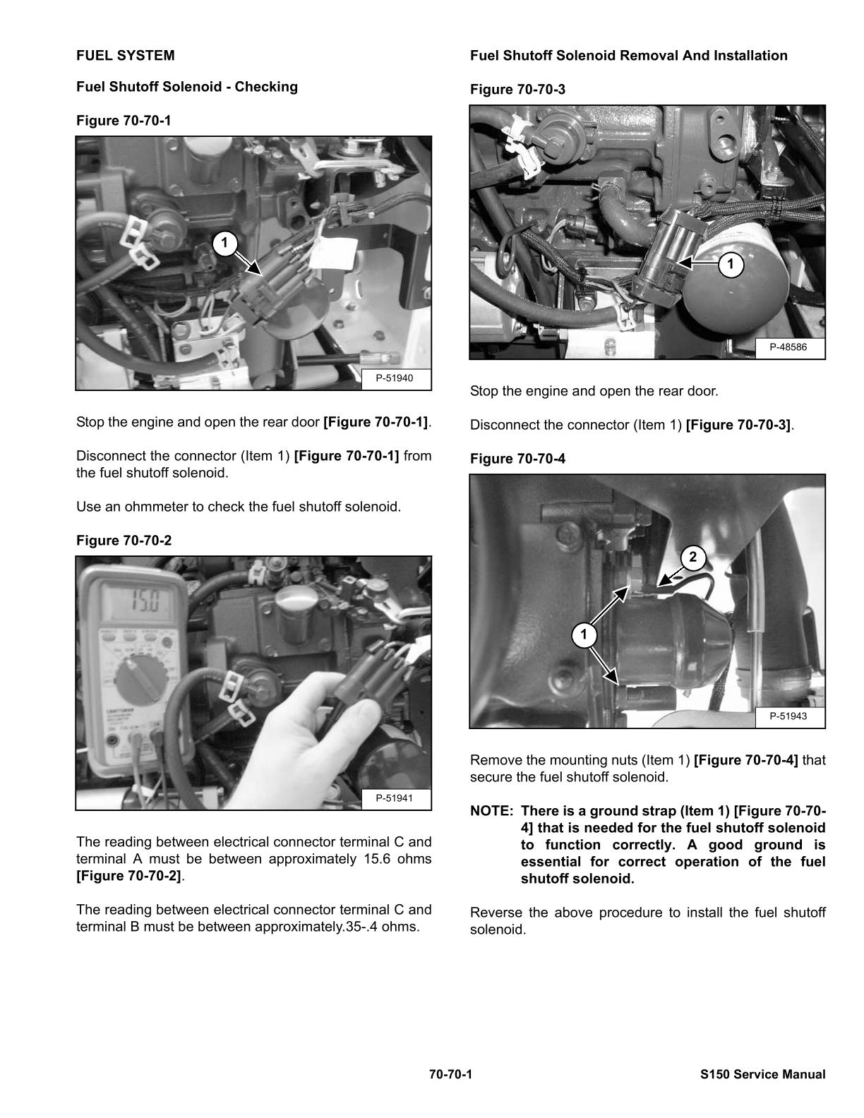 Bobcat S150 Skid Steer Loader Service Repair Manual - Image 3