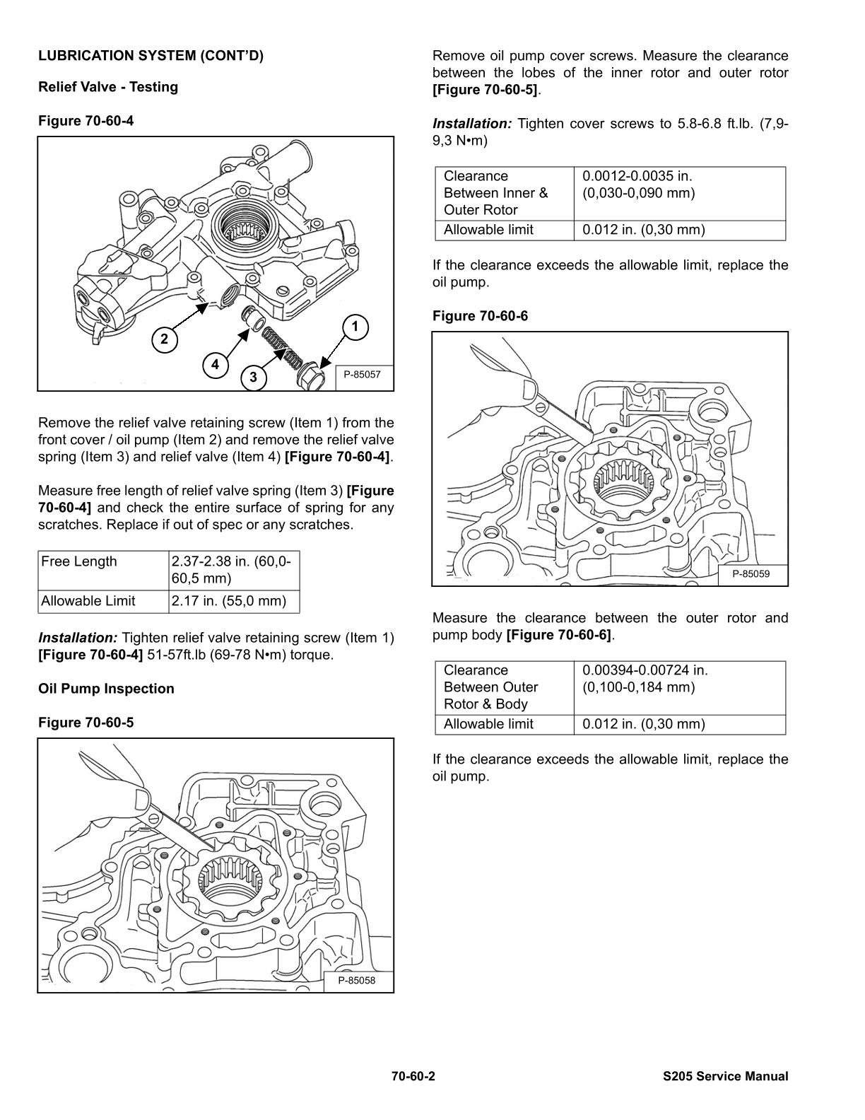 Bobcat S205 Skid Steer Loader Service Repair Manual - Image 3