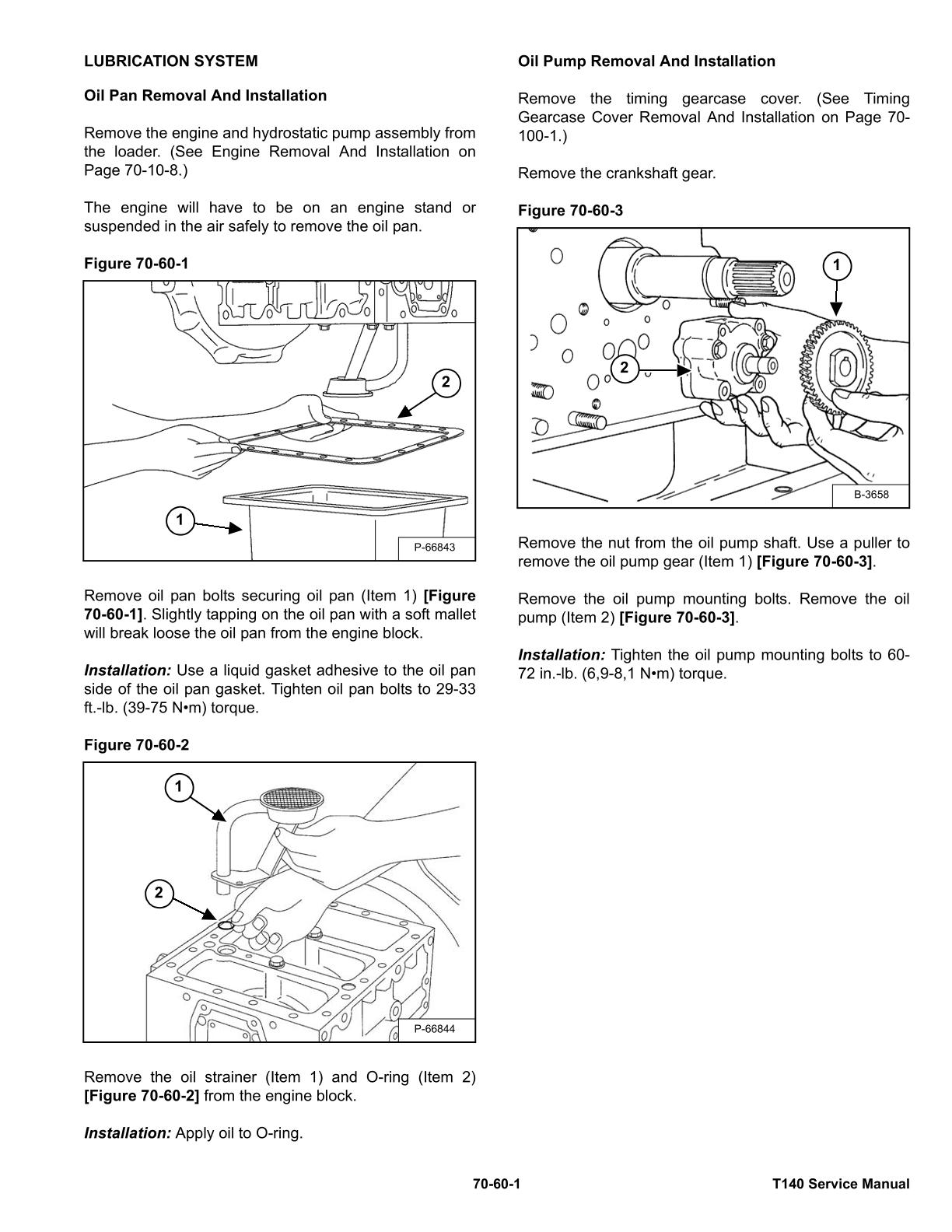Bobcat T140 Compact Track Loader Service Repair Manual - Image 3